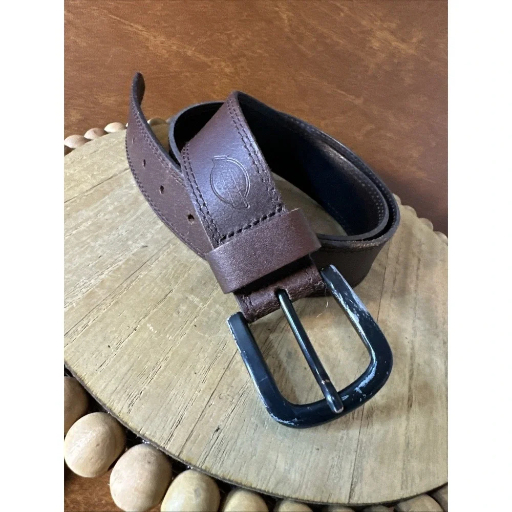 Dickies  Brown Leather  Belt - Men's Size 34-36